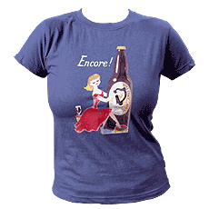  blaues Guinness Ladies T-Shirt