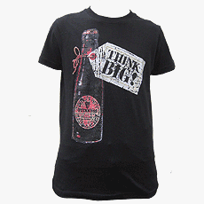  schwarzes T-Shirt mit Guinness Print