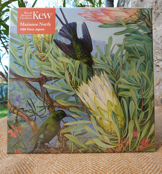 1000 Teile Puzzle mit Kolibris