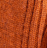 Wollsocken orange